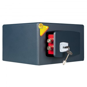 GMK-3-petit-coffre-fort-a-poser-semi-ouvert-serrure-a-cle